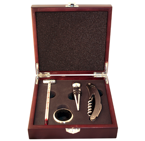 Set Vino estuche de Madera Set Vino estuche de Madera