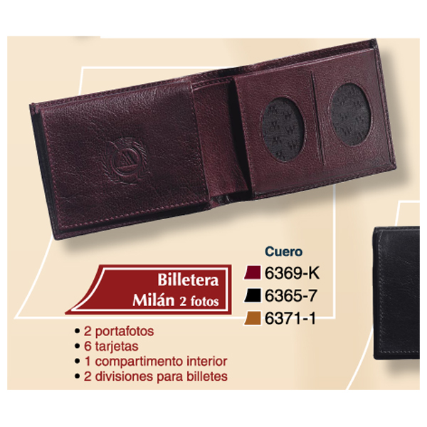 Billetera MILAN 2 fotos Billetera MILAN 2 fotos